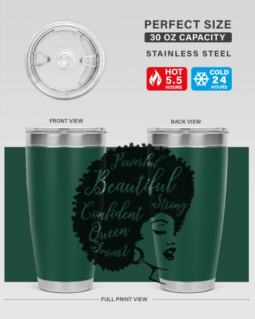 afro woman 23#- women-girls- Tumbler