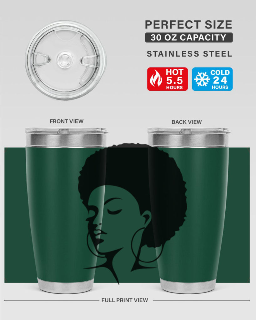 black women - queen 19#- women-girls- Tumbler