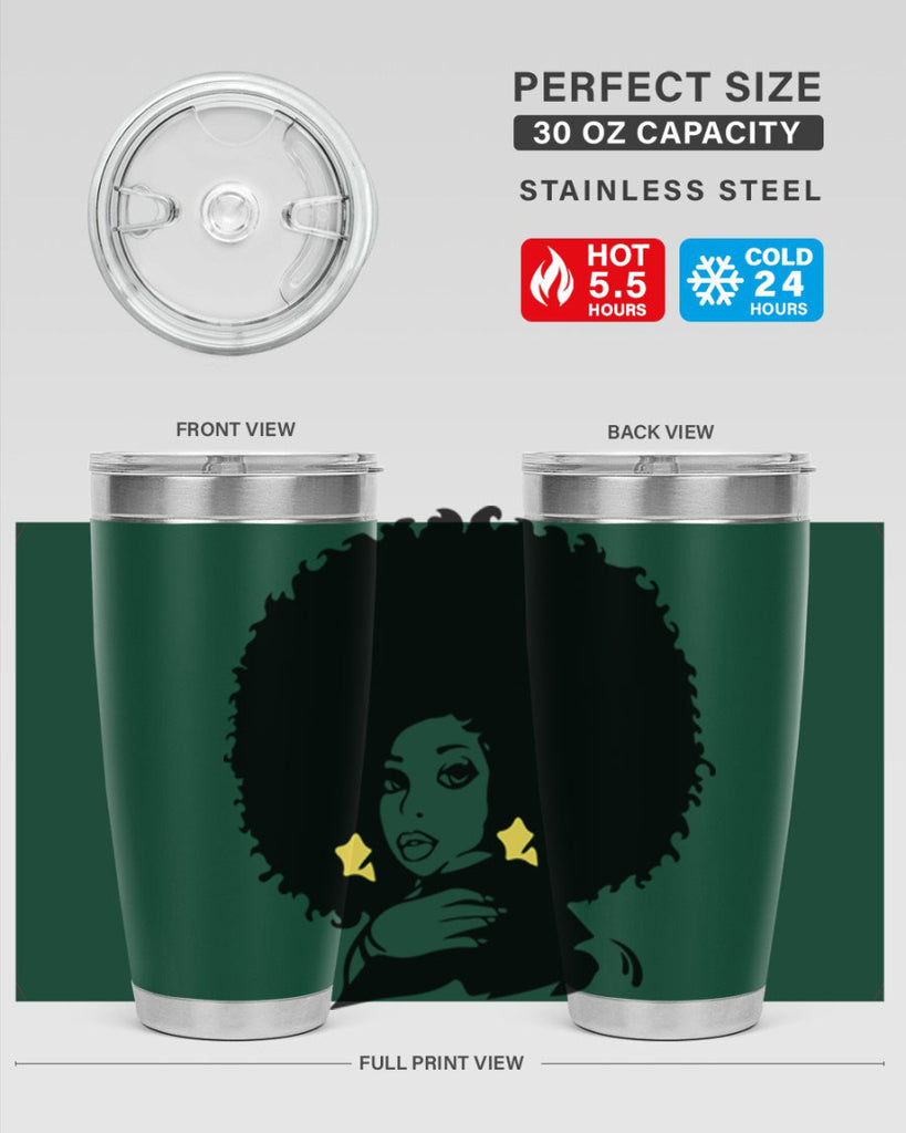 black women - queen 57#- women-girls- Tumbler
