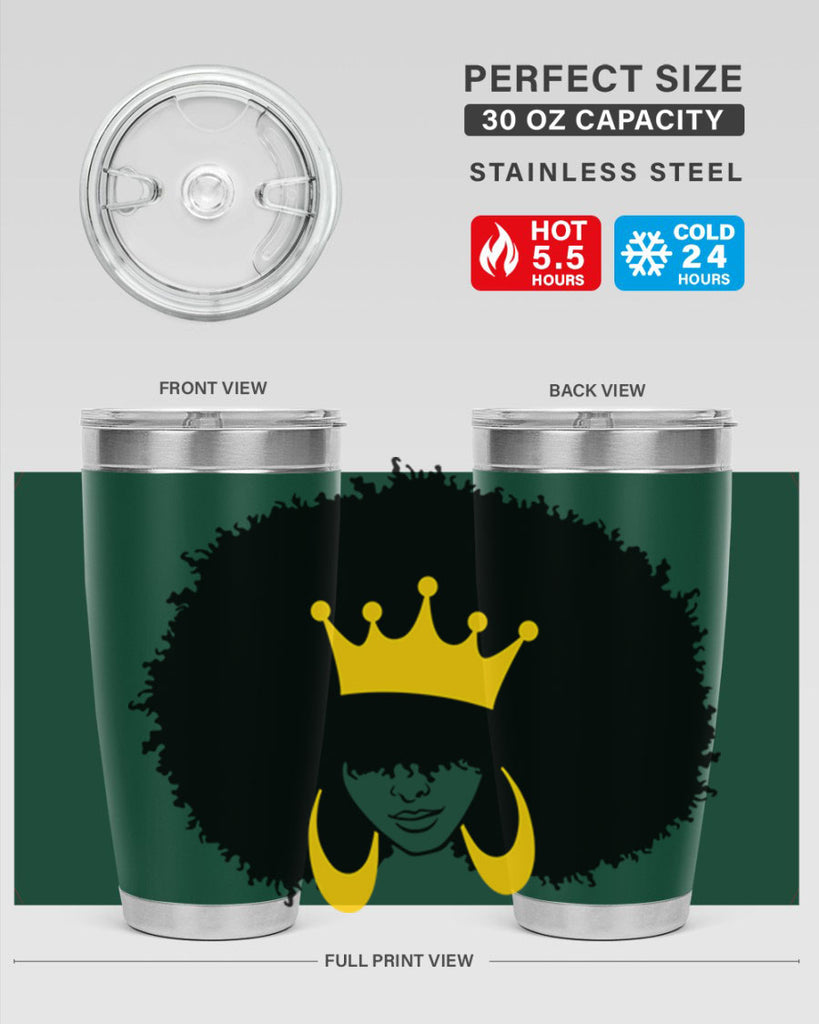 black women - queen 71#- women-girls- Tumbler