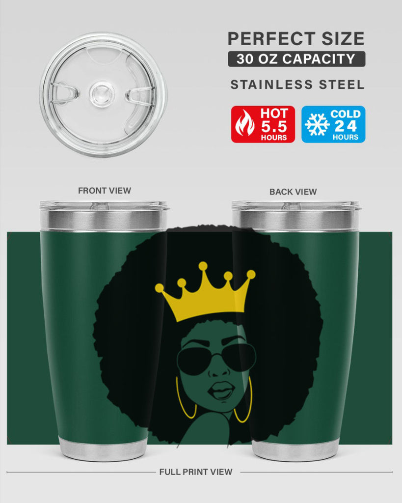 black women - queen 76#- women-girls- Tumbler