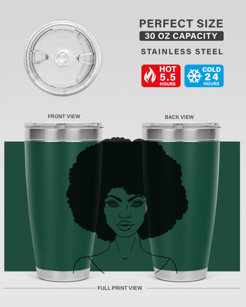 black women - queen 79#- women-girls- Tumbler