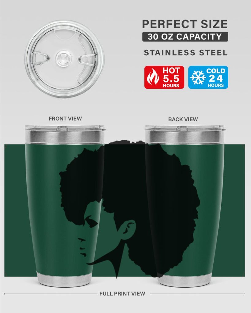 black women - queen 80#- women-girls- Tumbler
