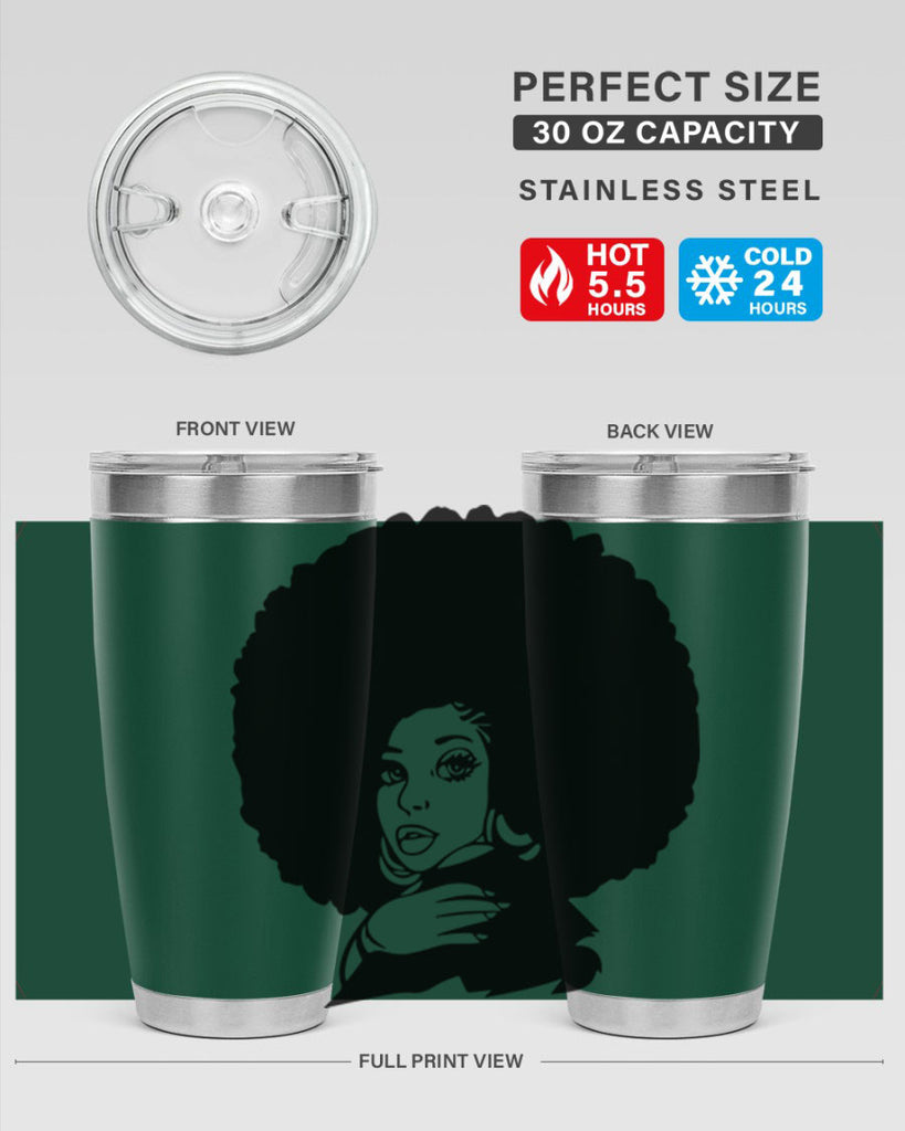 black women - queen 9#- women-girls- Tumbler