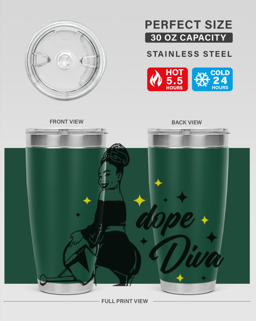 dope diva 4#- women-girls- Tumbler