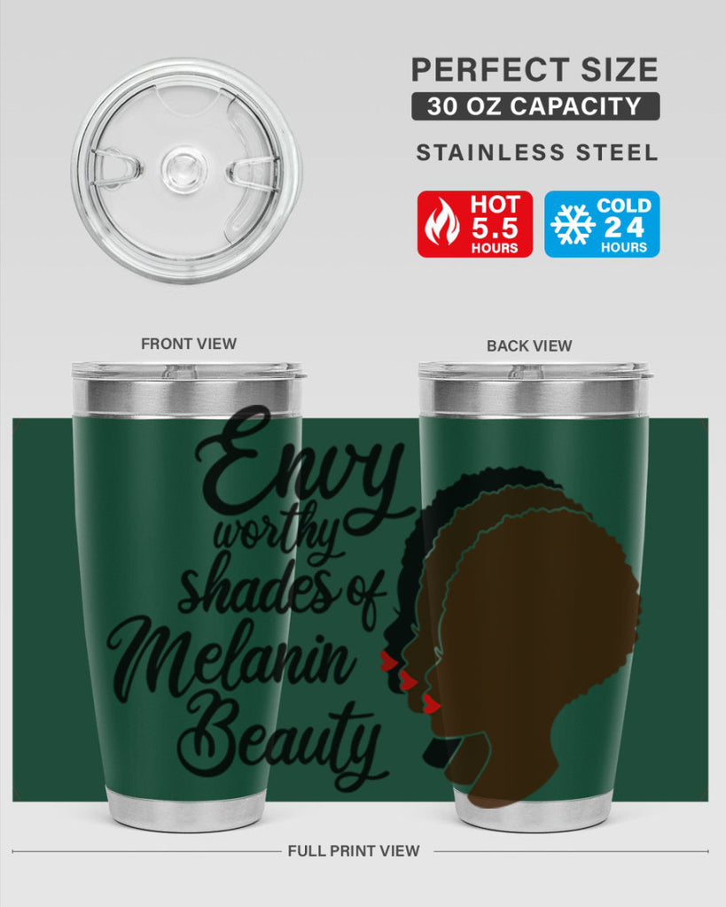 envy worth shades of melanin Style 39#- women-girls- Tumbler