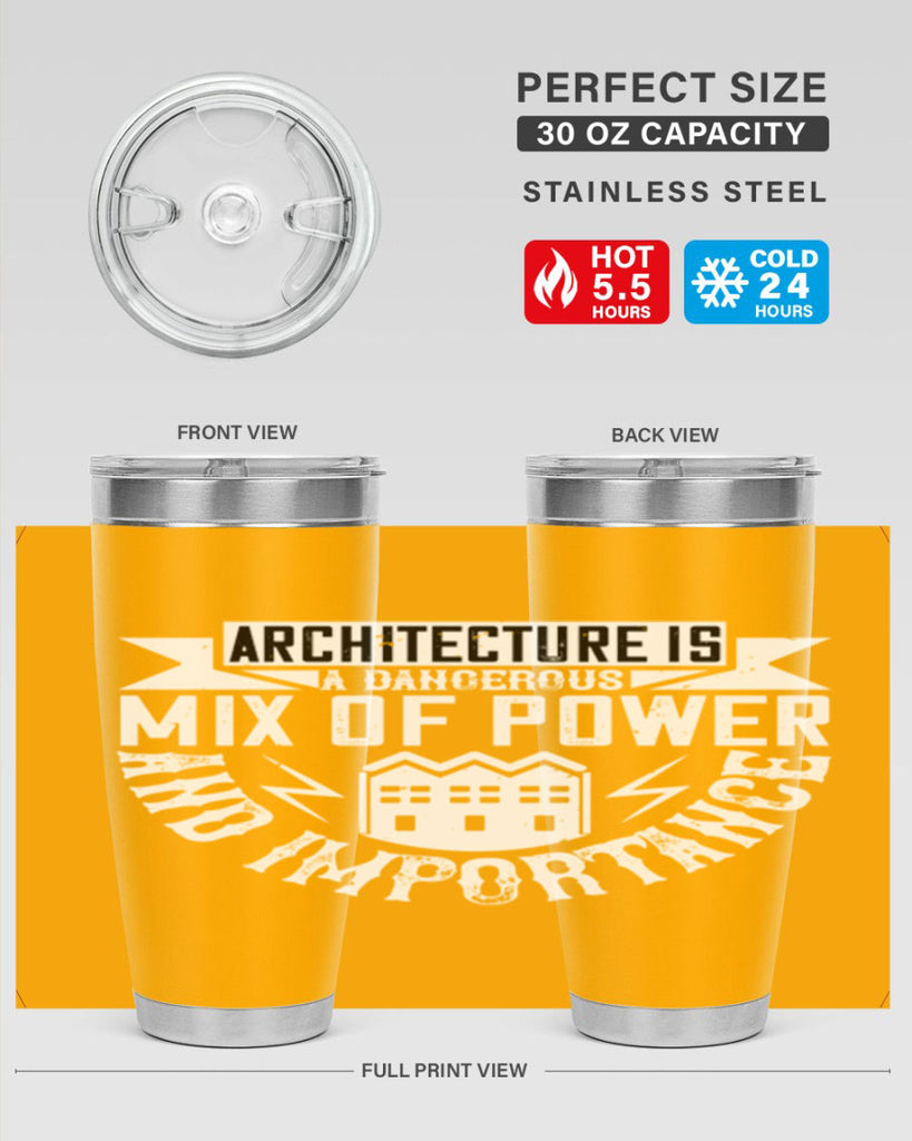 Architecture is a dangerous mix of power and importance Style 2#- architect- tumbler