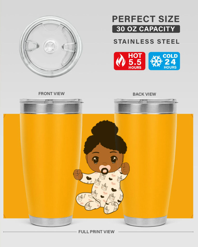 Black baby style 5#- women-girls- Tumbler