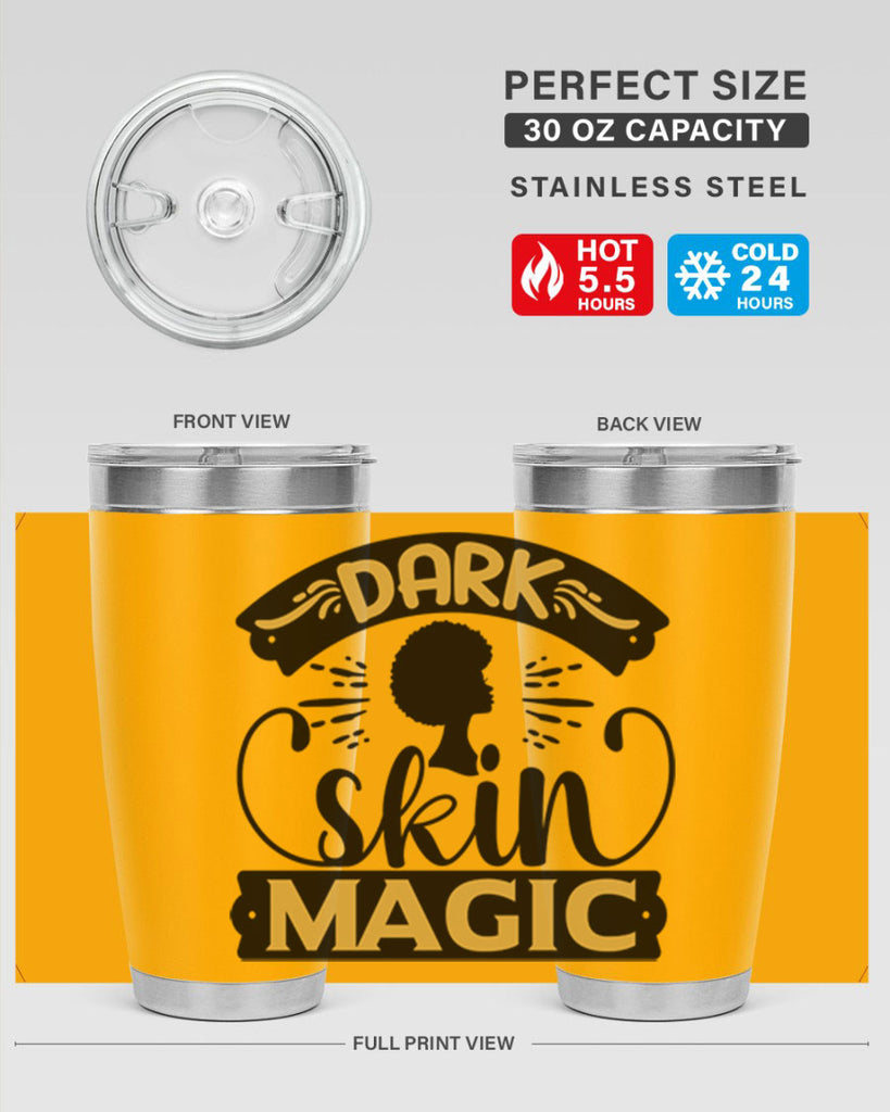 Dark skin magic Style 42#- women-girls- Tumbler