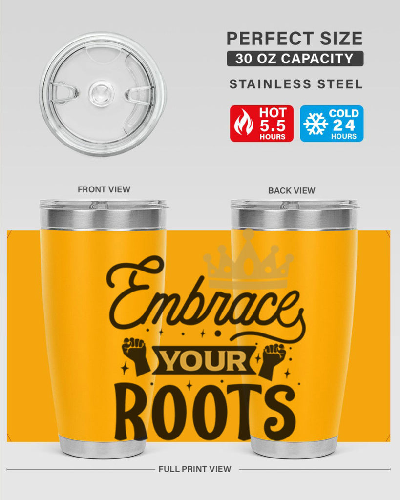 Embrace your roots Style 40#- women-girls- Tumbler