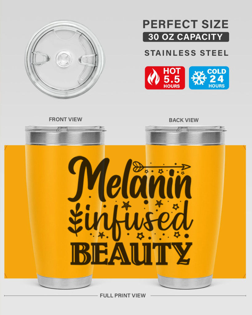 Melanin infused beauty Style 21#- women-girls- Tumbler
