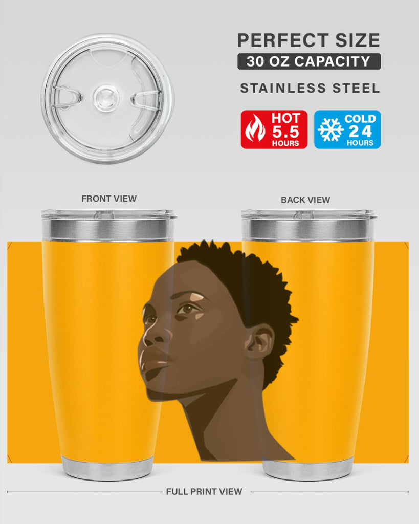 african woman portrait 88#- women-girls- Tumbler