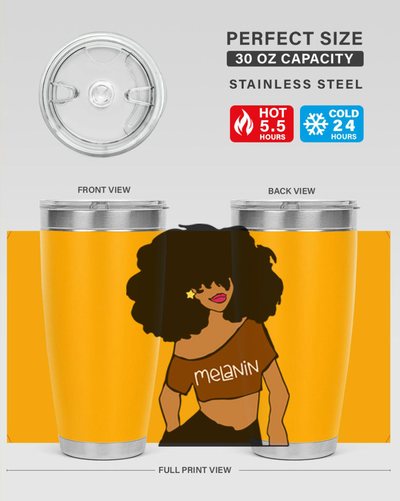 black girl melanin 18#- women-girls- Tumbler
