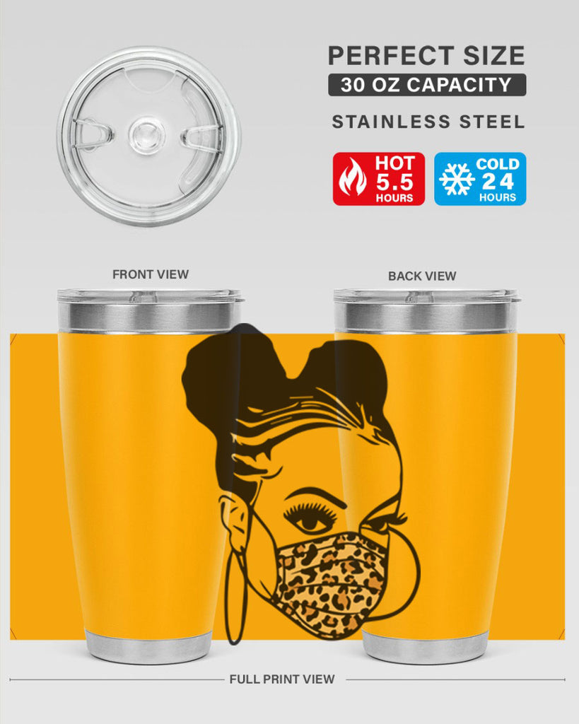 black nurse 4#- women-girls- Tumbler