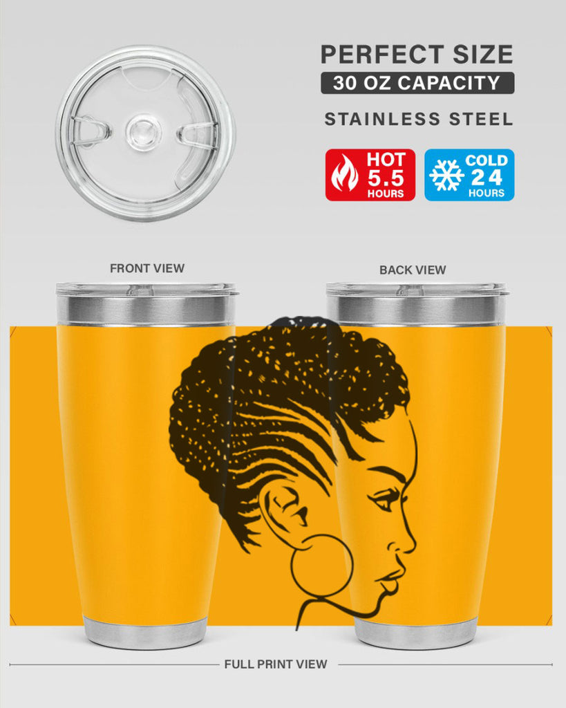 black women - queen 20#- women-girls- Tumbler