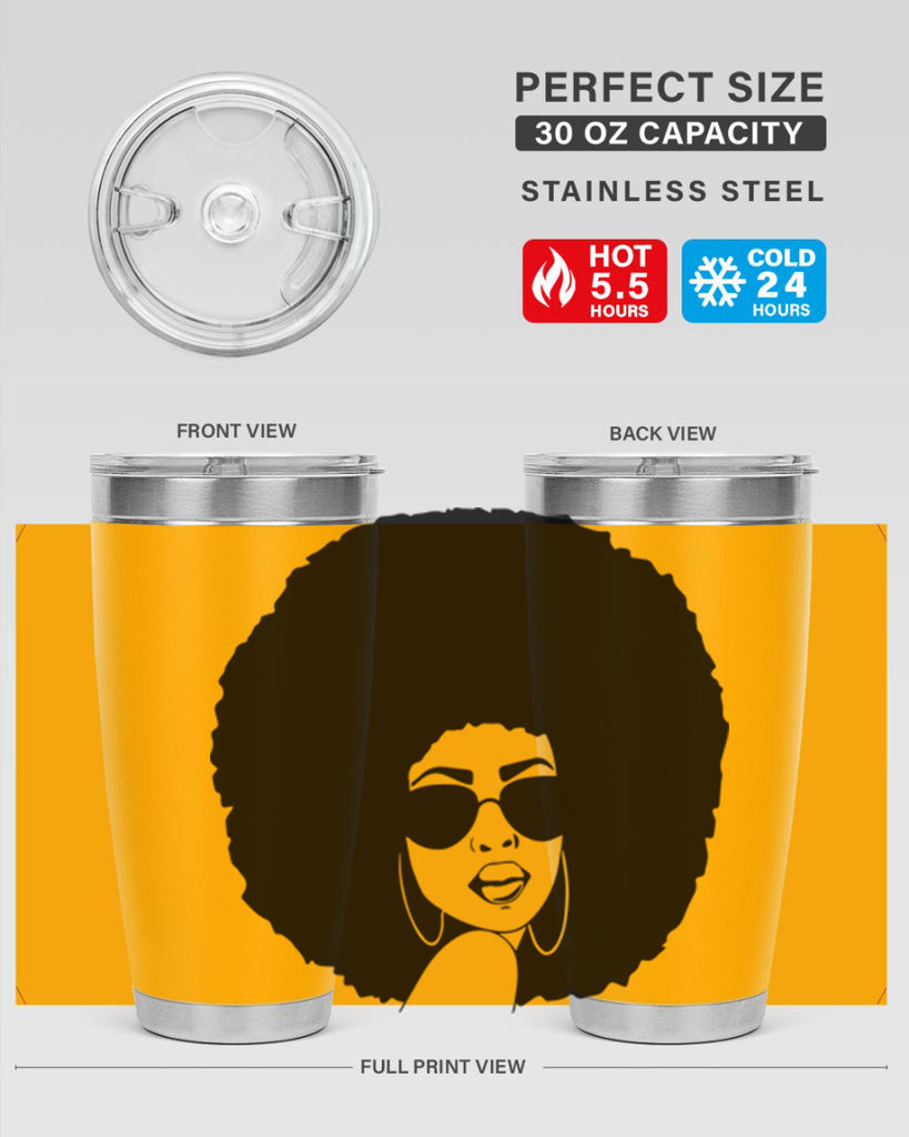 black women - queen 46#- women-girls- Tumbler