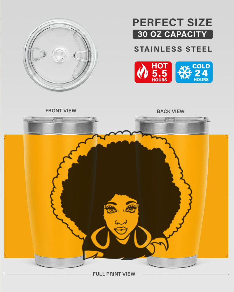 black women - queen 60#- women-girls- Tumbler