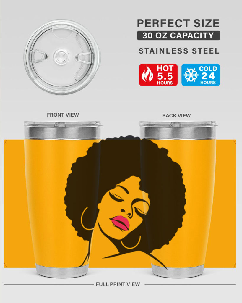 black women - queen 68#- women-girls- Tumbler