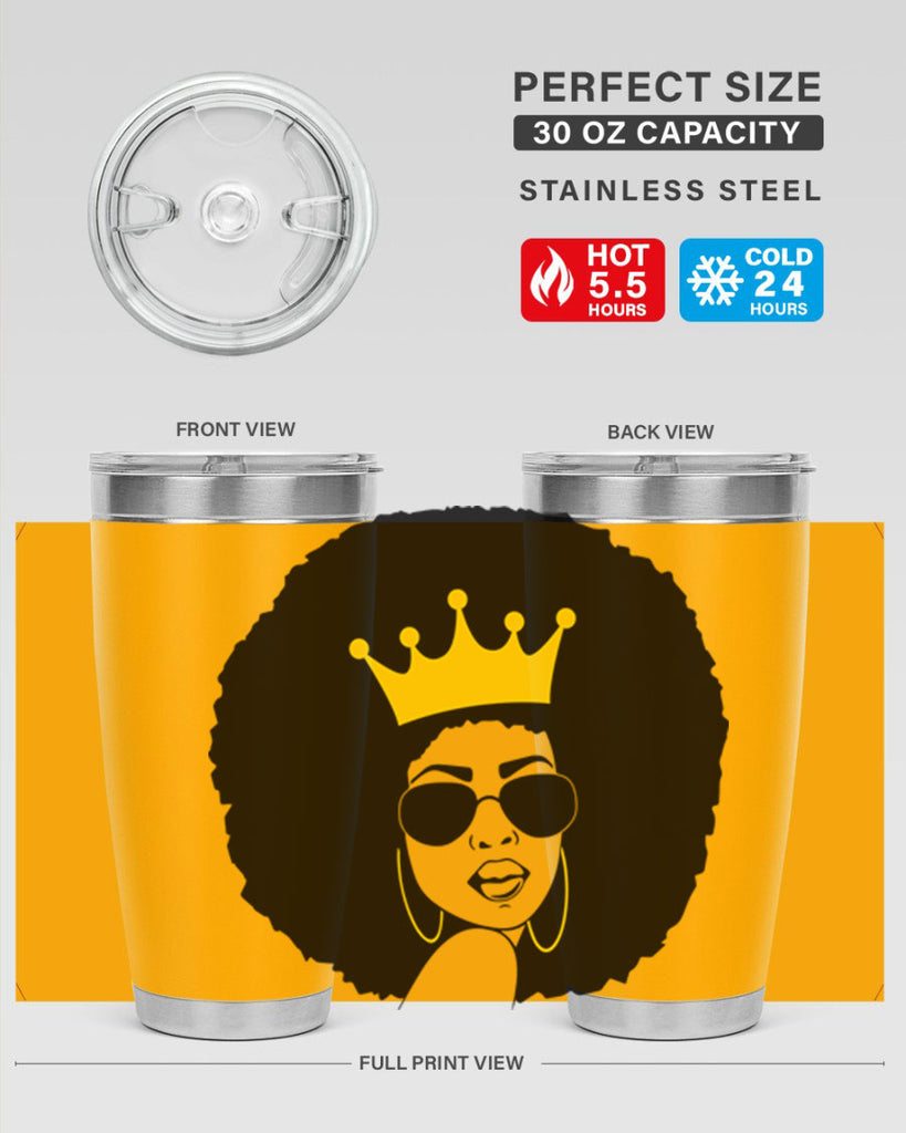 black women - queen 76#- women-girls- Tumbler