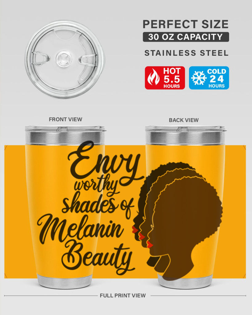 envy worth shades of melanin Style 39#- women-girls- Tumbler