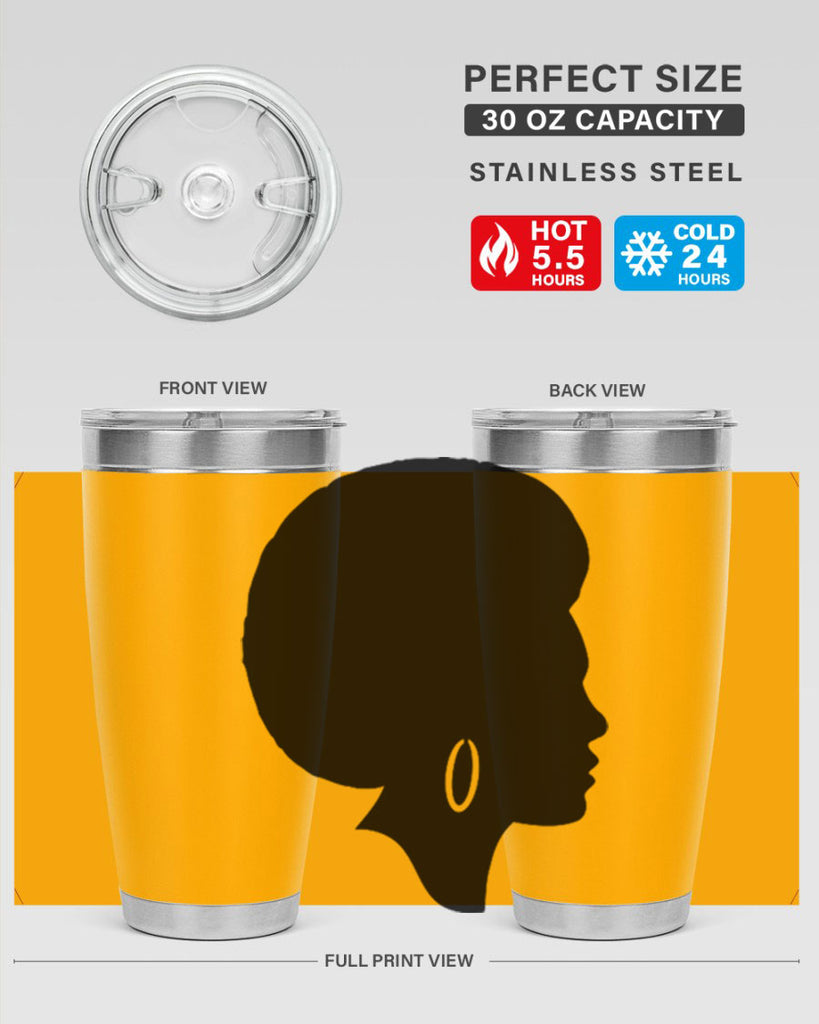 remix femaleafroavatar black 20#- women-girls- Tumbler