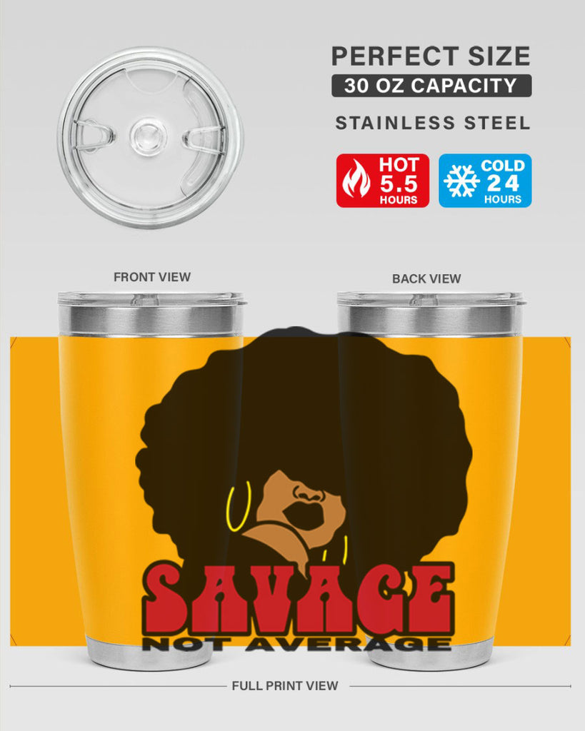 savage not average 1#- women-girls- Tumbler