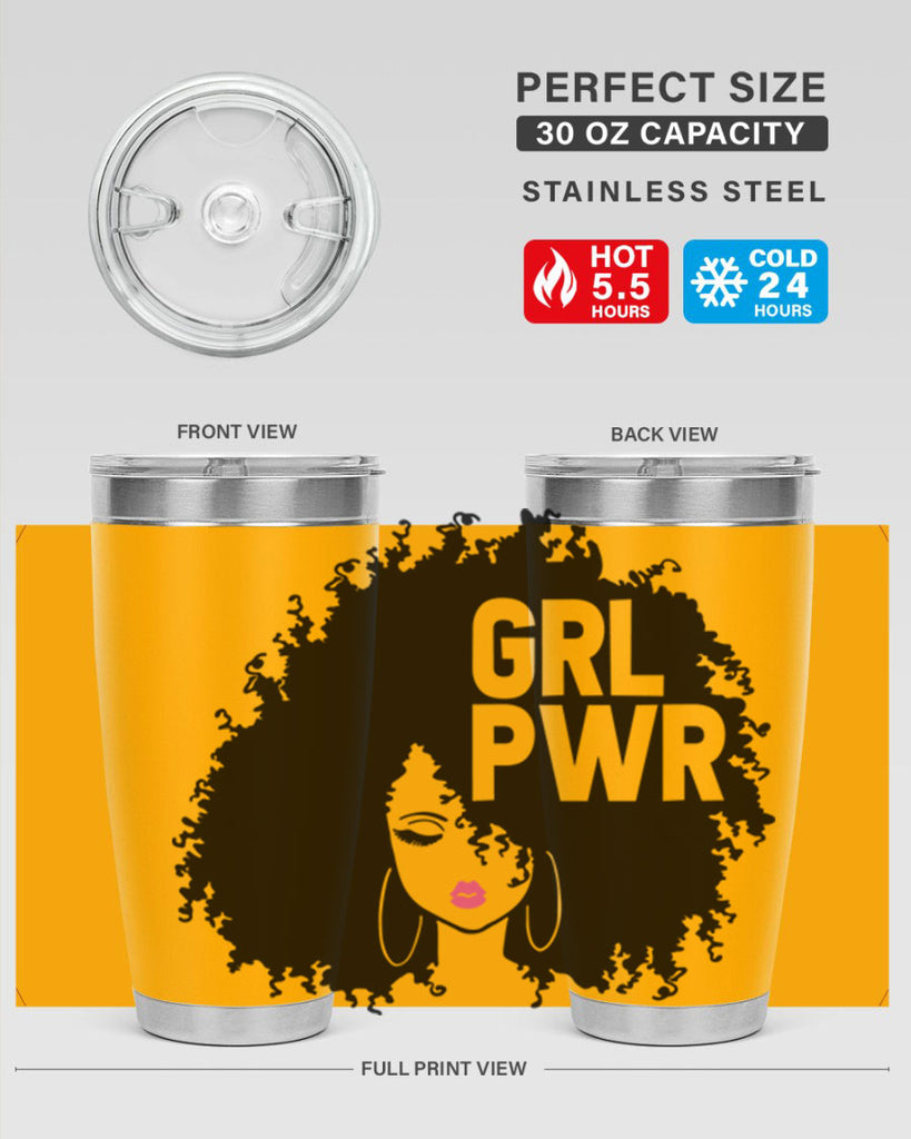 woman face grlpwr 1#- women-girls- Tumbler