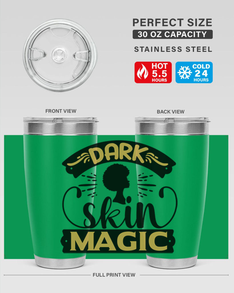 Dark skin magic Style 42#- women-girls- Tumbler