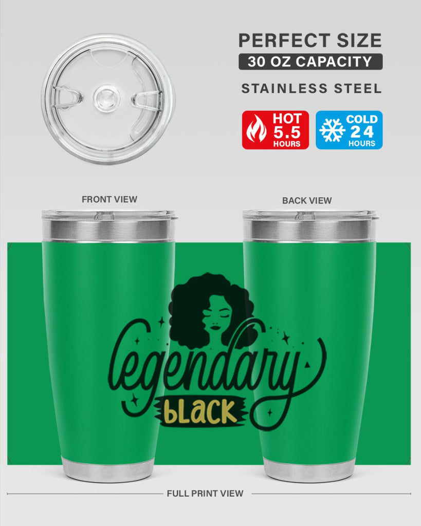 Legendary black Style 27#- women-girls- Tumbler