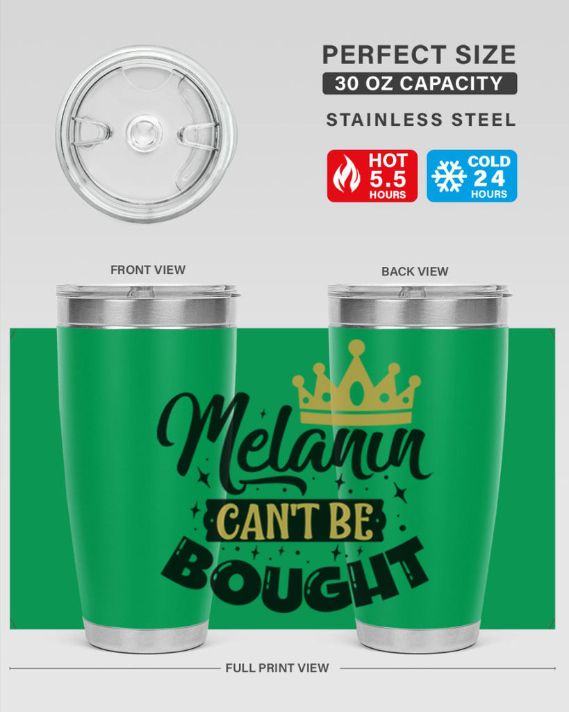 Melanin cant be bought Style 22#- women-girls- Tumbler