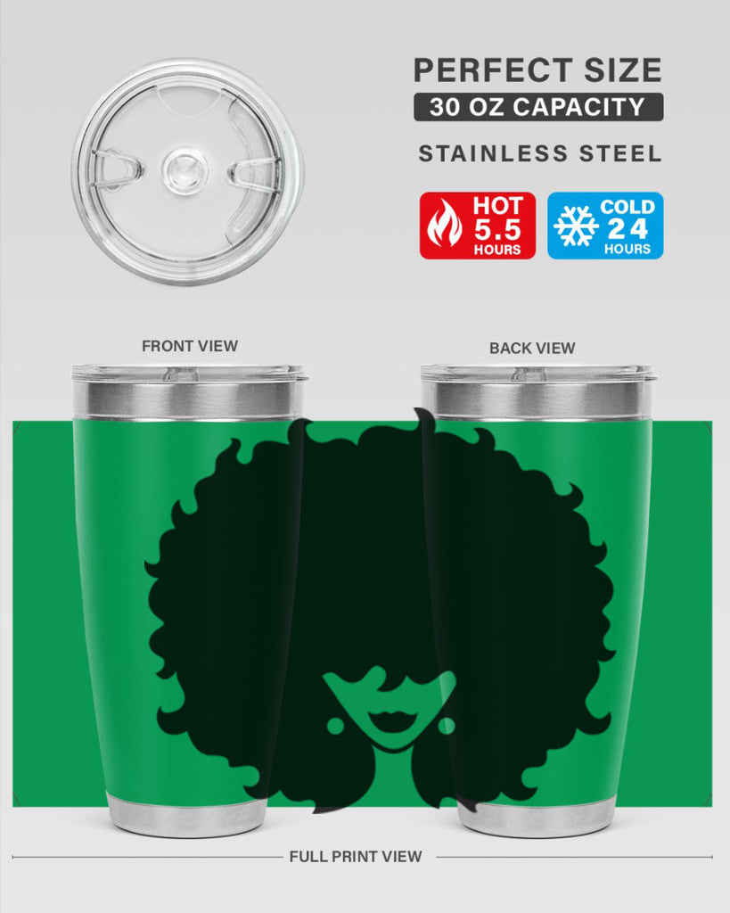 afro woman 69#- women-girls- Tumbler