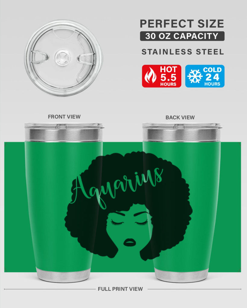 aquarius62#- women-girls- Tumbler