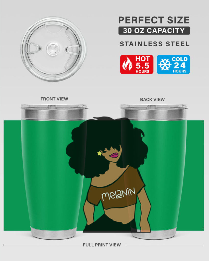 black girl melanin 18#- women-girls- Tumbler