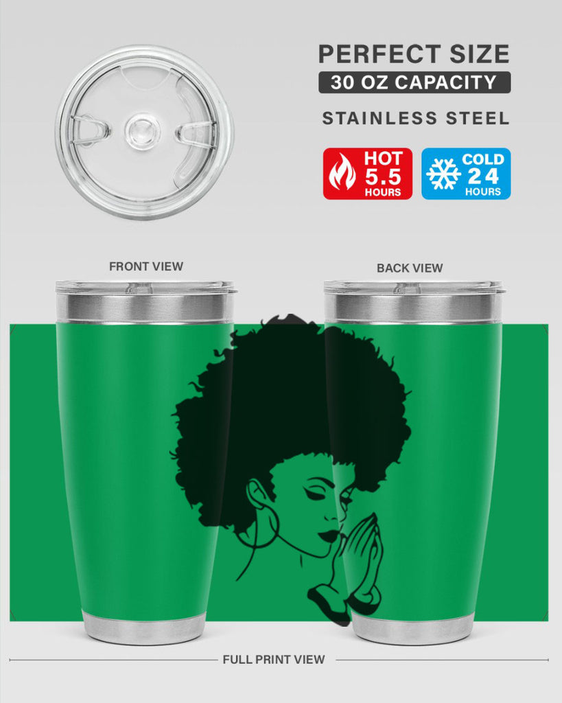 black women - queen 22#- women-girls- Tumbler