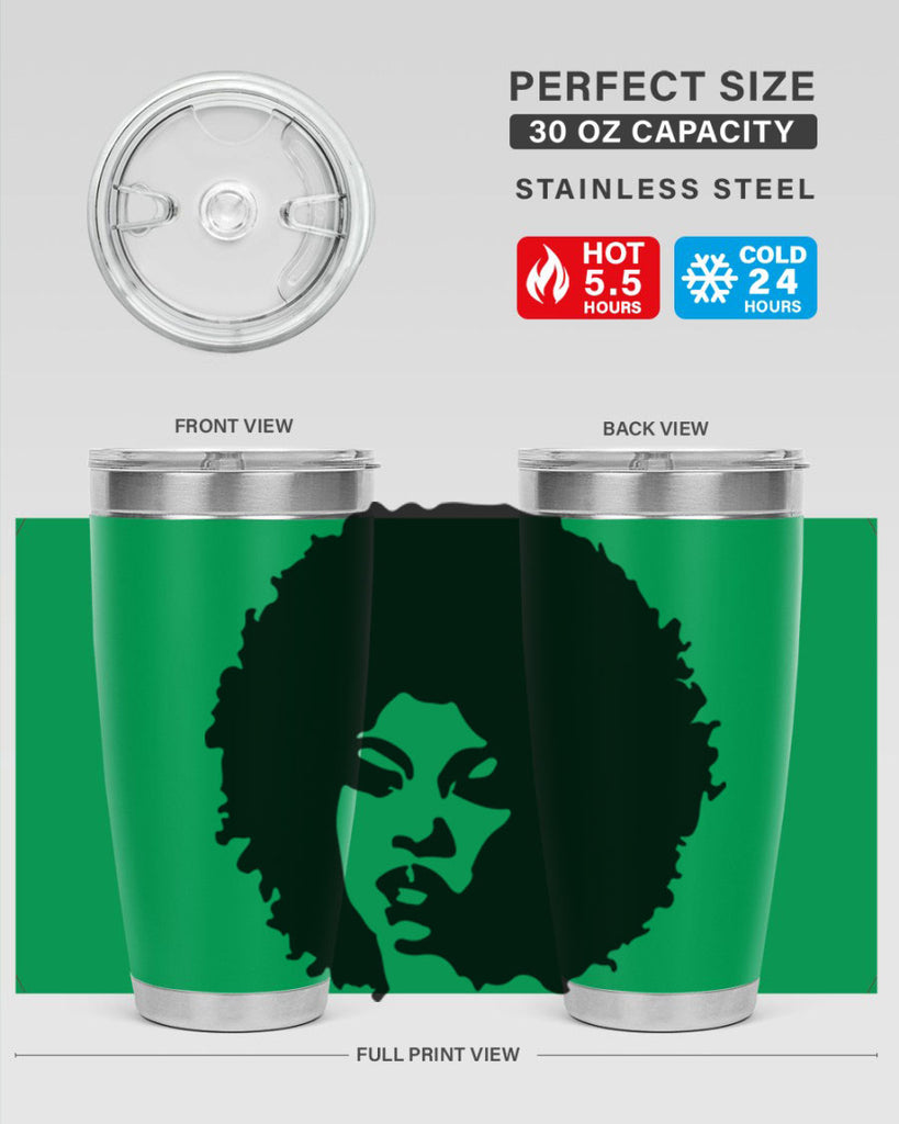 black women - queen 3#- women-girls- Tumbler