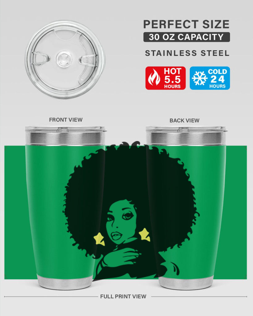 black women - queen 57#- women-girls- Tumbler