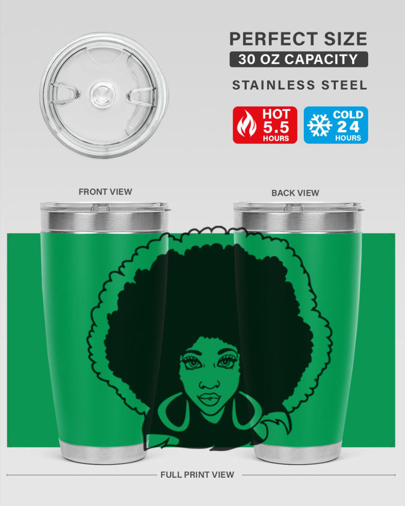 black women - queen 60#- women-girls- Tumbler