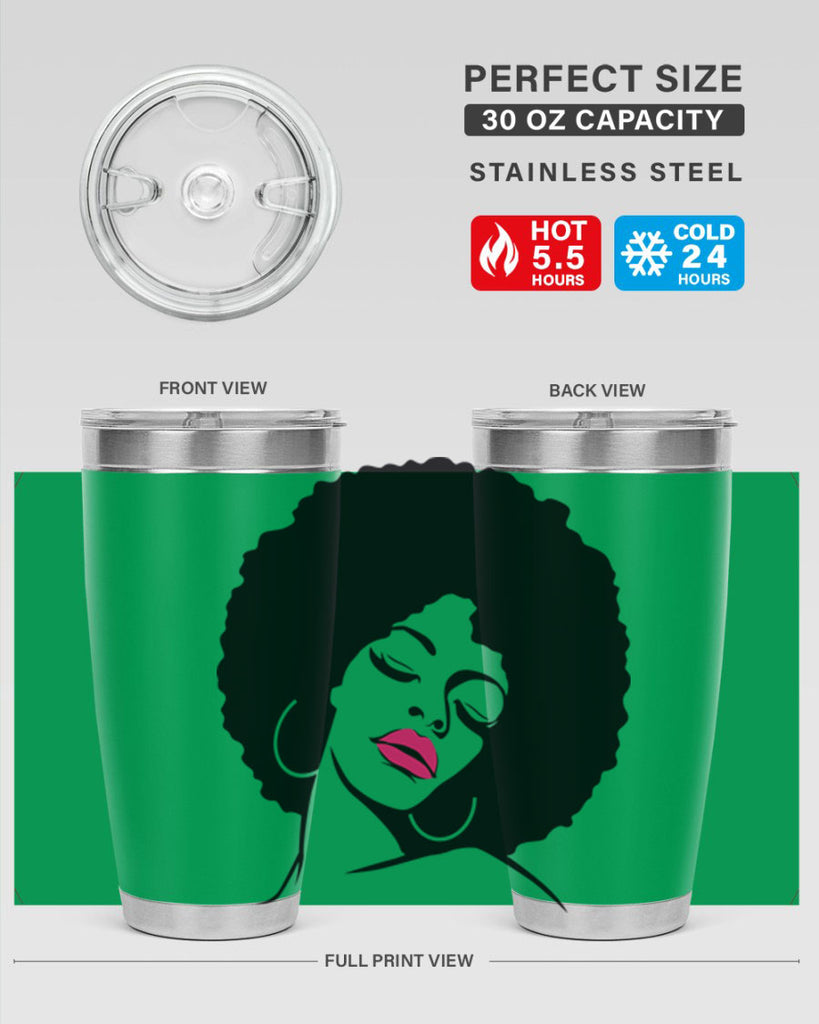 black women - queen 68#- women-girls- Tumbler