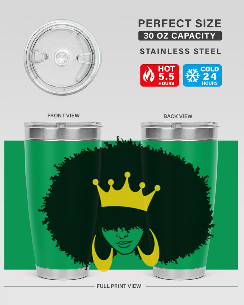 black women - queen 71#- women-girls- Tumbler