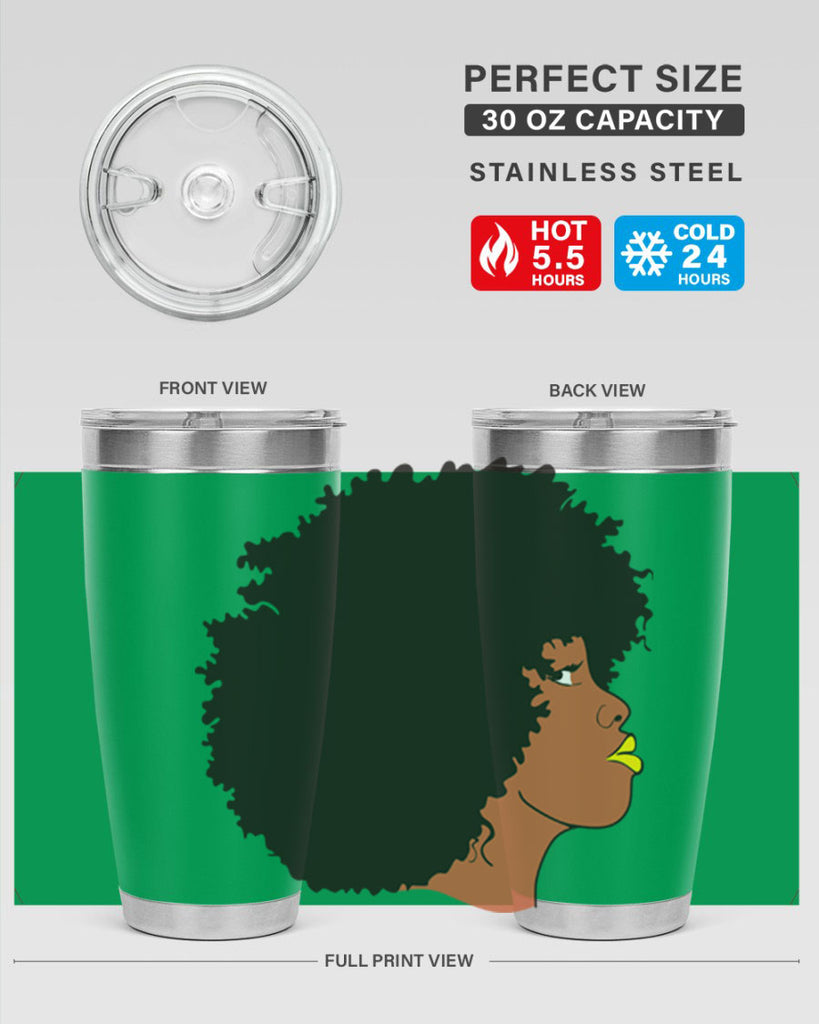 black women - queen 75#- women-girls- Tumbler