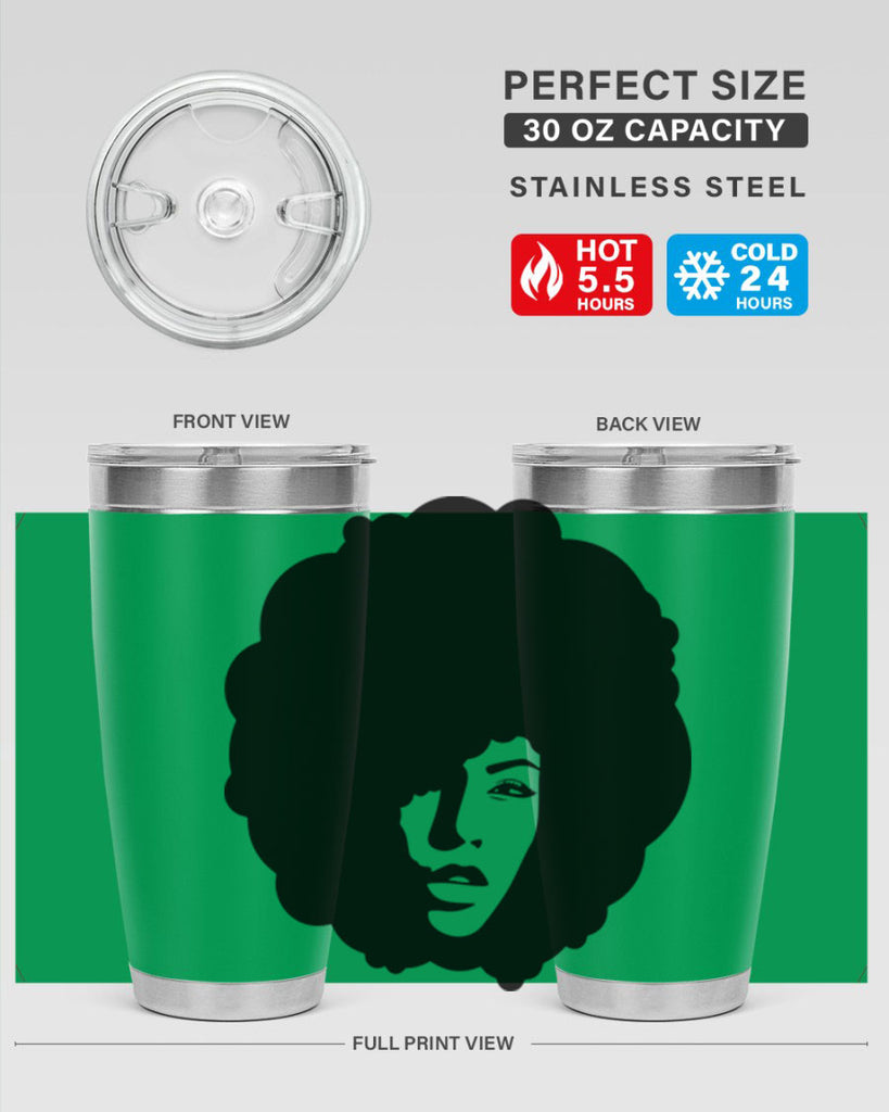 black women - queen 86#- women-girls- Tumbler