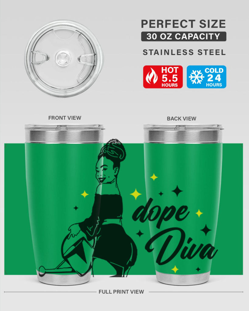 dope diva 4#- women-girls- Tumbler
