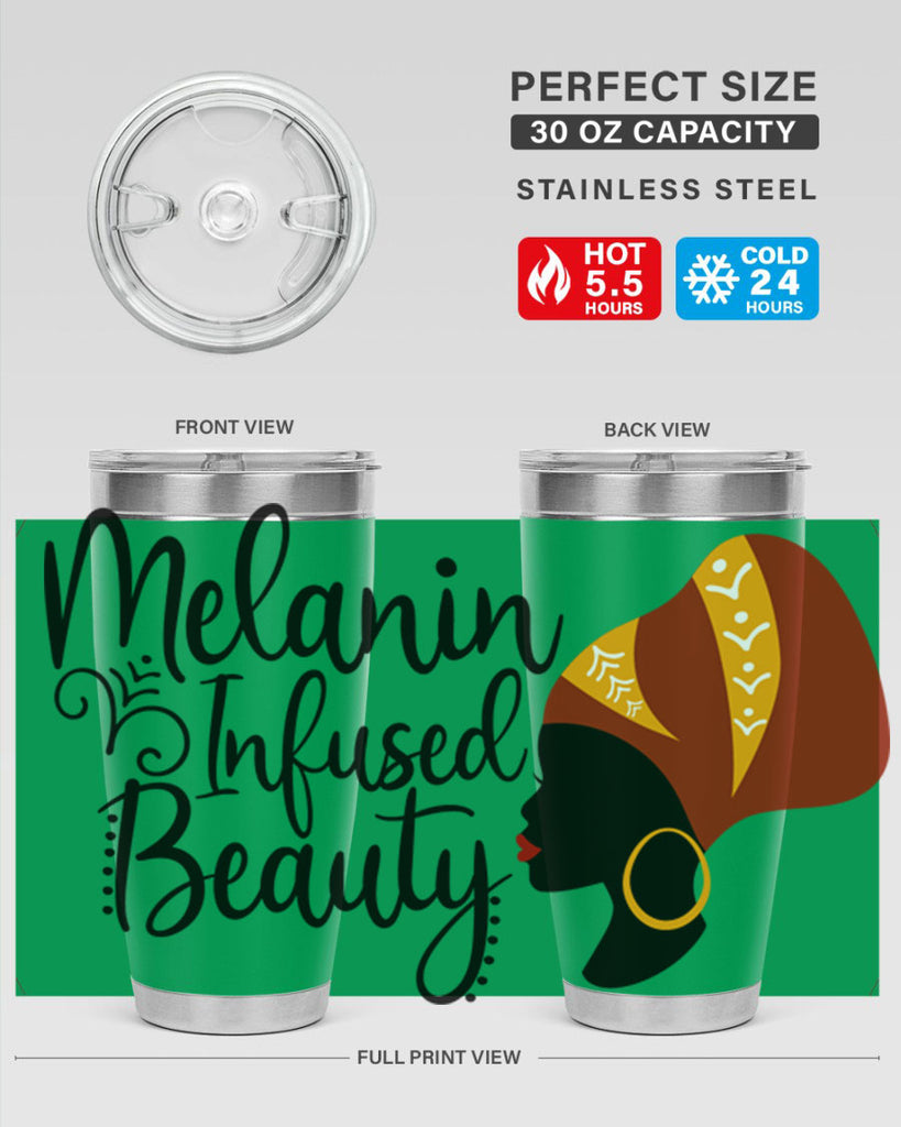 melanin infused beauty Style 20#- women-girls- Tumbler