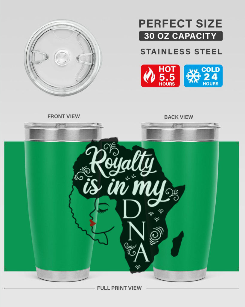 royalty is in my dna Style 10#- women-girls- Tumbler