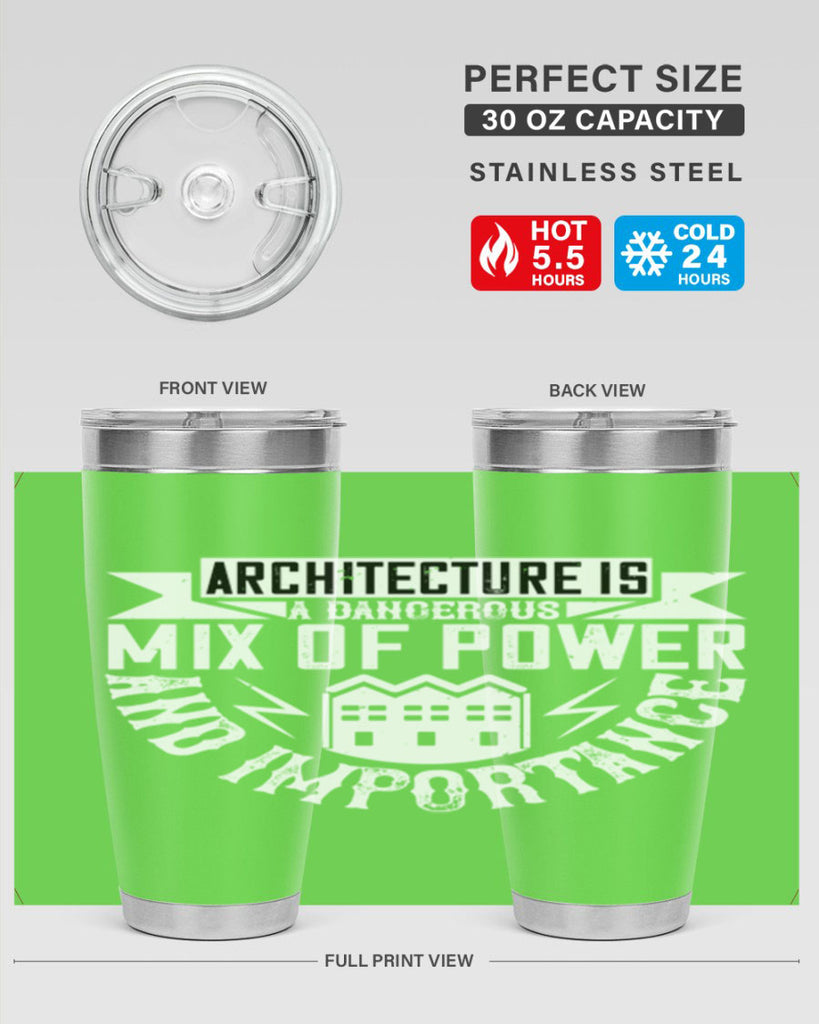 Architecture is a dangerous mix of power and importance Style 2#- architect- tumbler