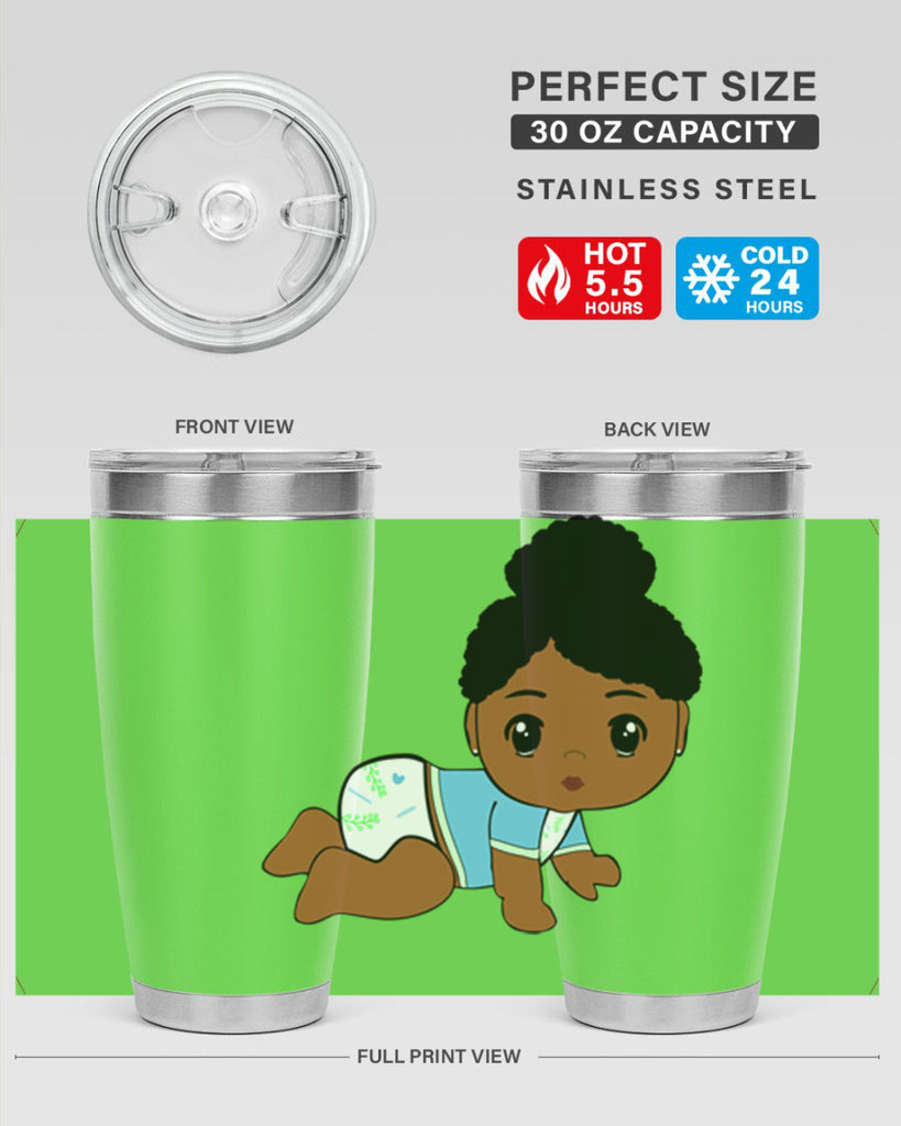 Black baby style 2#- women-girls- Tumbler