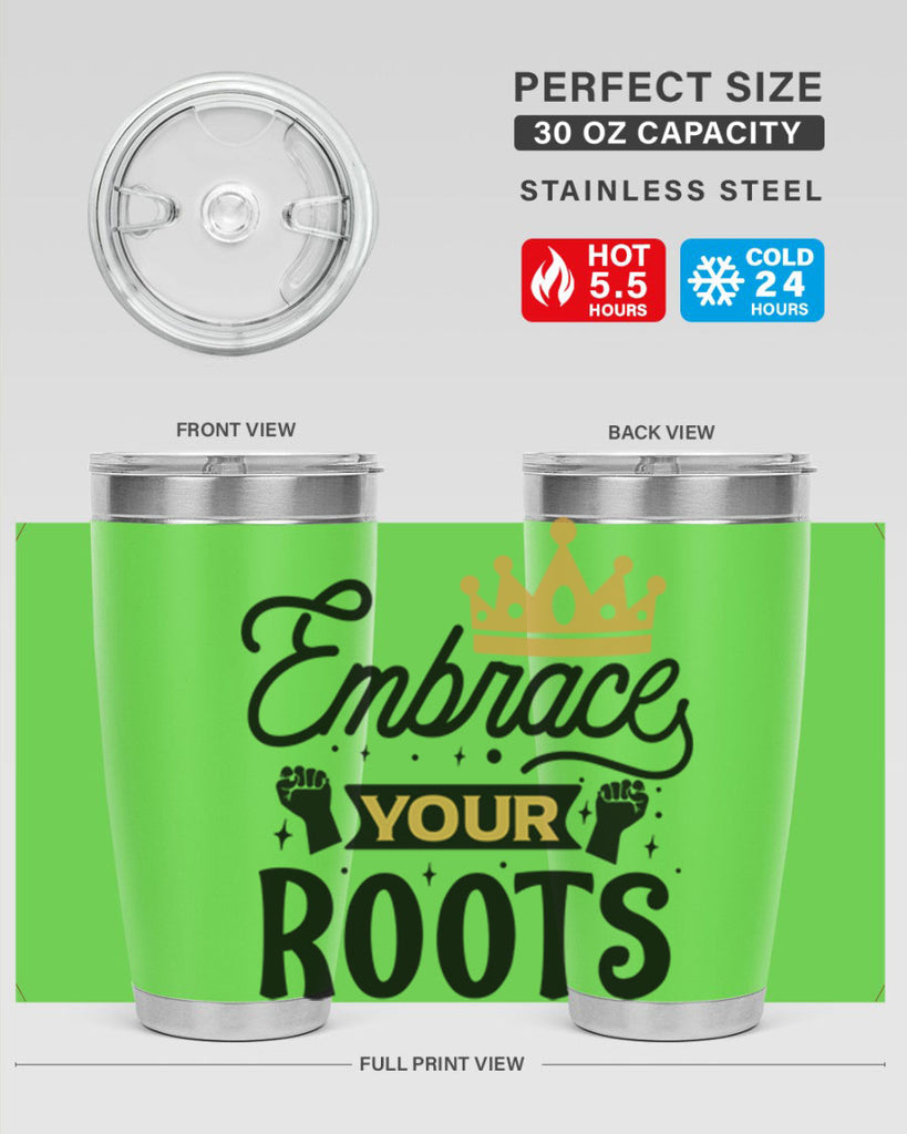 Embrace your roots Style 40#- women-girls- Tumbler