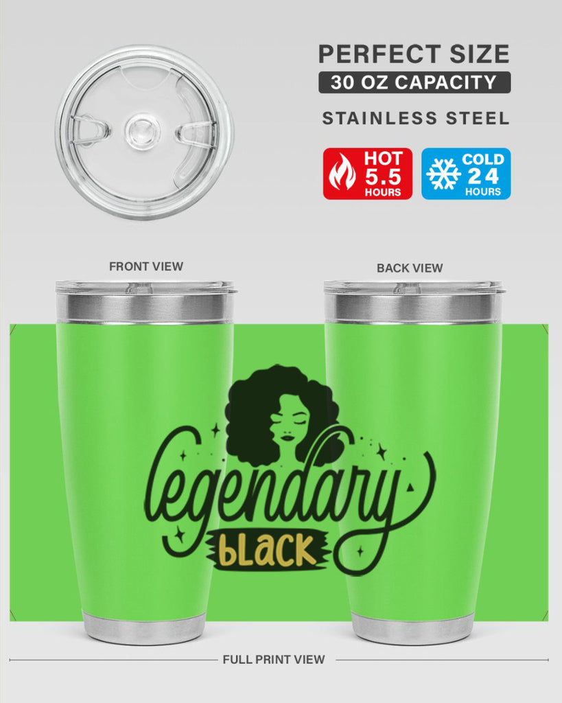 Legendary black Style 27#- women-girls- Tumbler