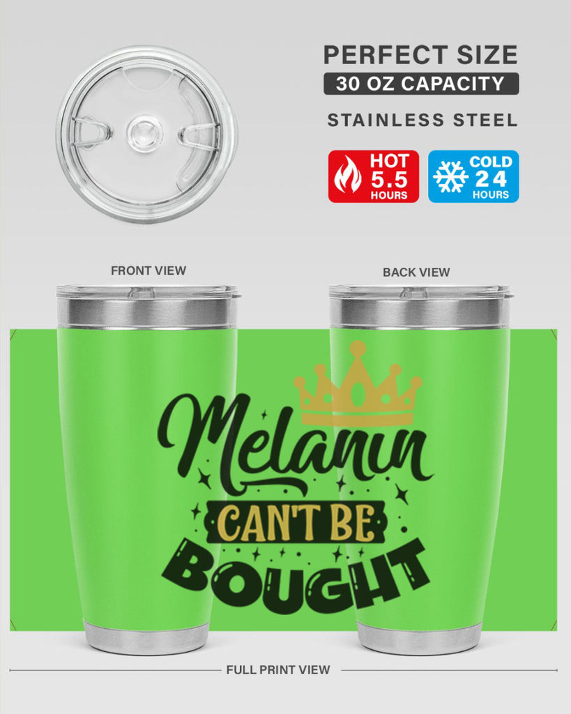 Melanin cant be bought Style 22#- women-girls- Tumbler