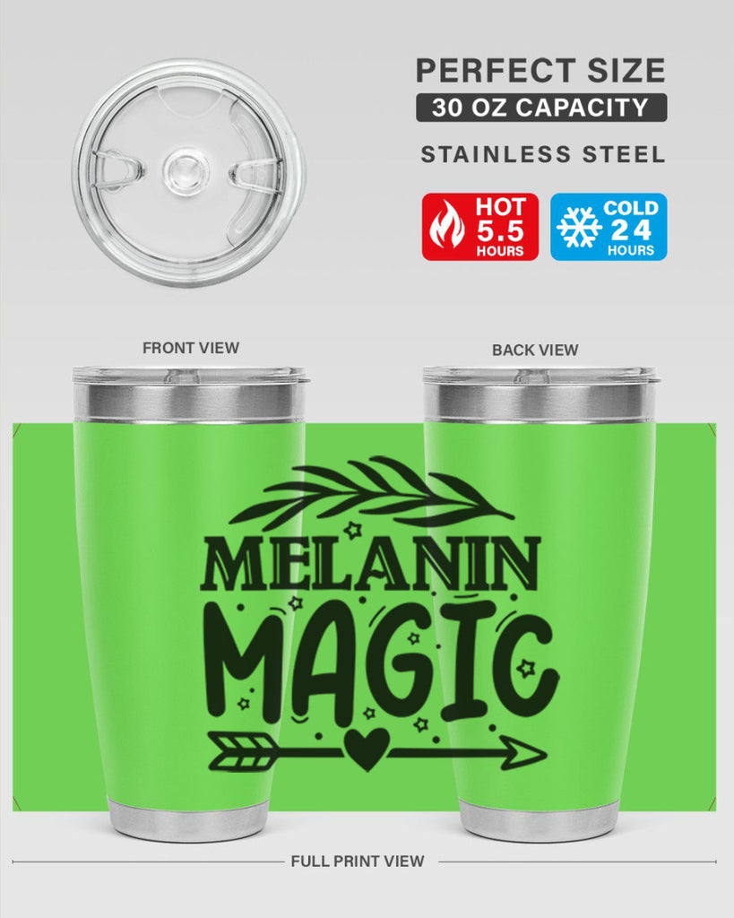 Melanin magic Style 19#- women-girls- Tumbler